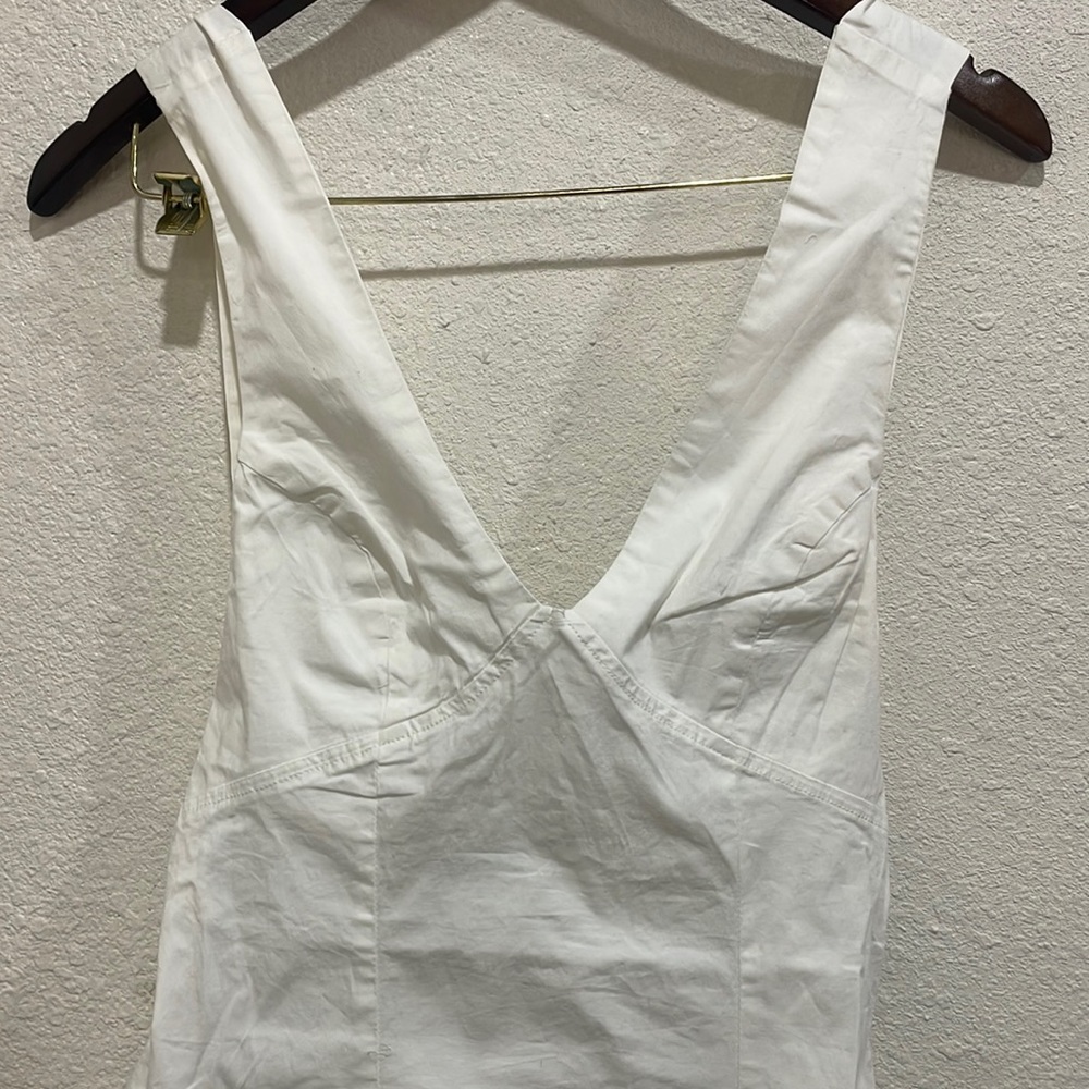 Free people white mini dress